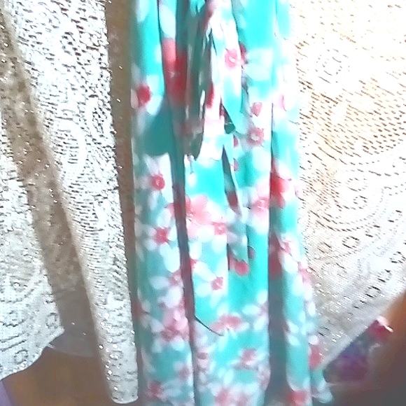 R & K floral sundress size 6 with sash in pristine mint condition!!! - Picture 3 of 5